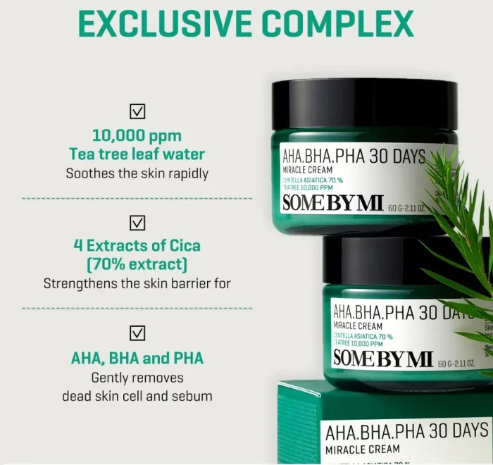 Some By Mi AHA BHA PHA 30 Days Miracle Cream 60g