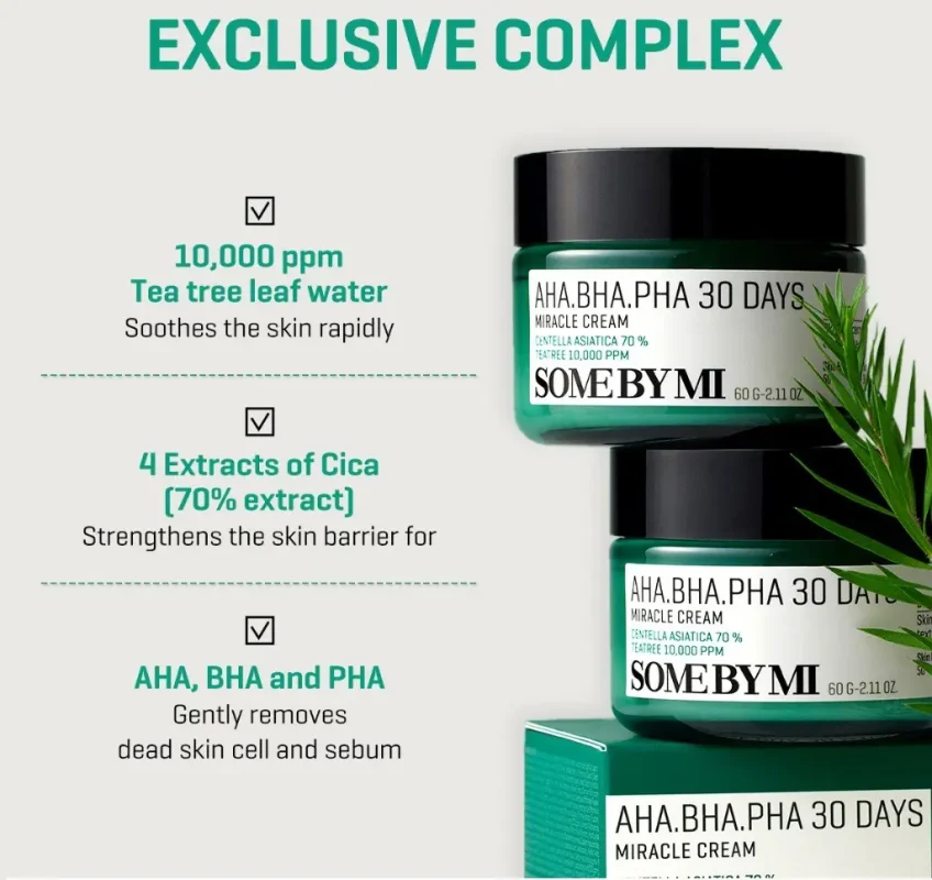 Some By Mi AHA BHA PHA 30 Days Miracle Cream 60g