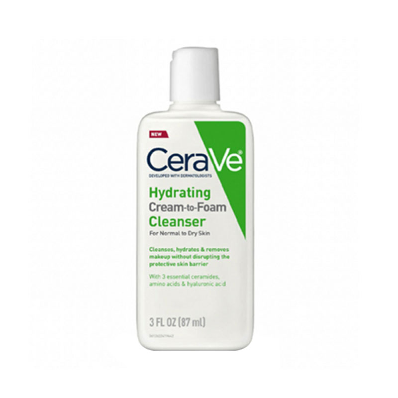 CeraVe Hydrating Cream to Foam Cleanser