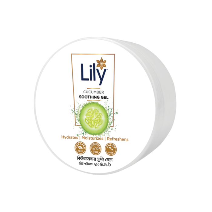 Lily Cucumber Soothing Gel 250ml Lily Cucumber Soothing Gel 250ml